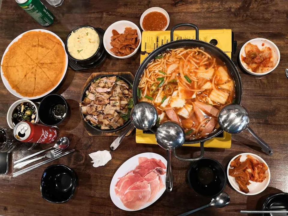 Korean BBQ House - Buffet dishes