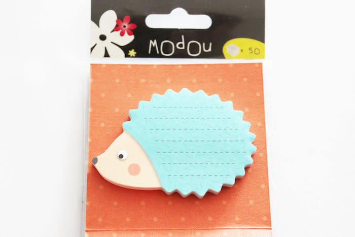 $3.56,&nbsp;Papiervogel.&nbsp;<a href="https://www.etsy.com/listing/205253344/sticky-notes-hedgehog" target="_blank">Buy here.</a>