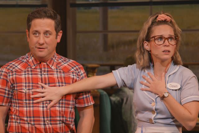 Bleecker Street Christopher Fitzgerald and Caitlin Houlahan in 'Waitress: The Musical'