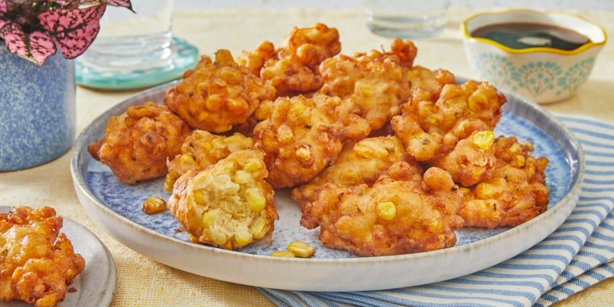 corn fritters labor day appetizers