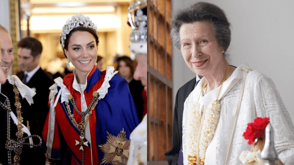 英國國王查爾斯三世、凱特王妃掛病號，勤奮又有效率的安妮公主被預測可能為公共事務的代班人。（翻攝自theroyalfamily IG）