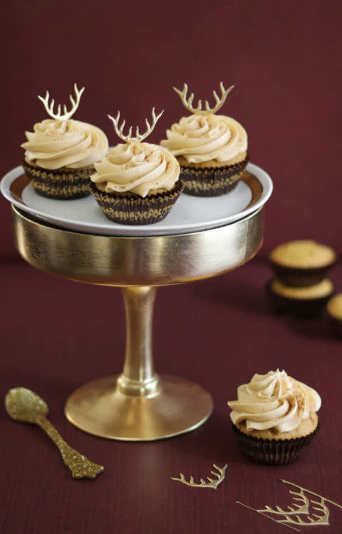 Pumpkin Butterscotch Chip Cupcakes