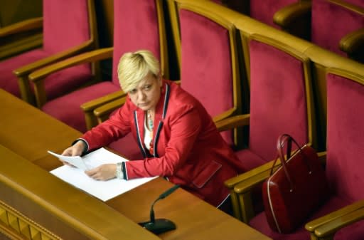 Gontareva had accused a prominent oligarch of embezzling a bank