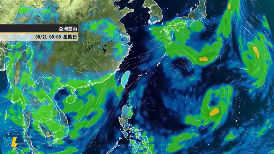 下週有低壓擾動接近台灣。（圖／翻攝自「天氣風險 WeatherRisk」臉書）