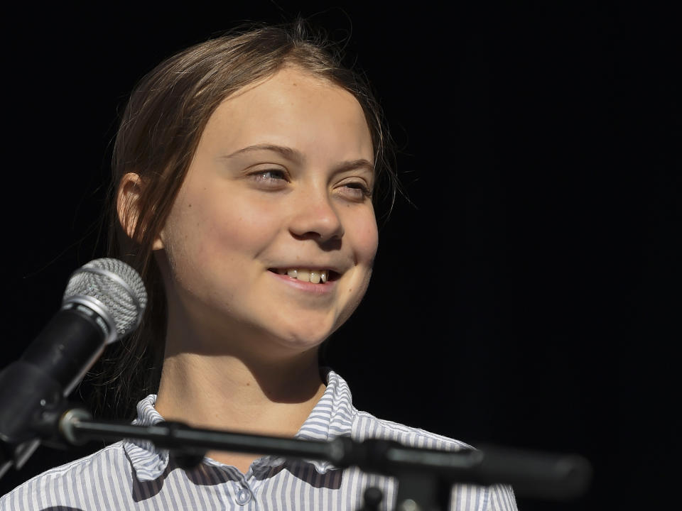 Greta Thunberg löst bei jungen Leuten Begeisterung aus, bei vielen Politikern sorgen ihre Forderungen für Spott. (Bild Getty Images)