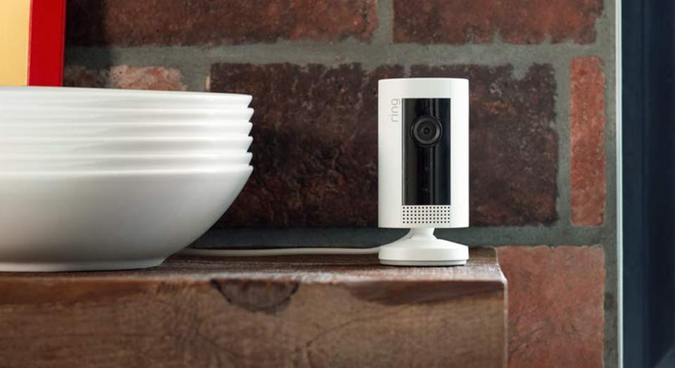 Ring Indoor Cam Smart Security Cam with Built in Wi-Fi receives glowing reviews from shoppers. (John Lewis & Partners)