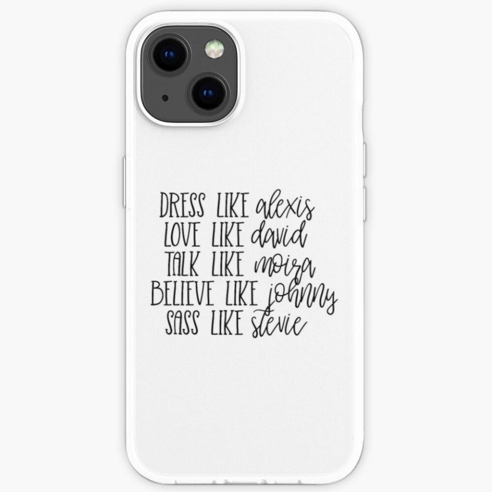 Live Like <i>Schitt's Creek</i> iPhone Case