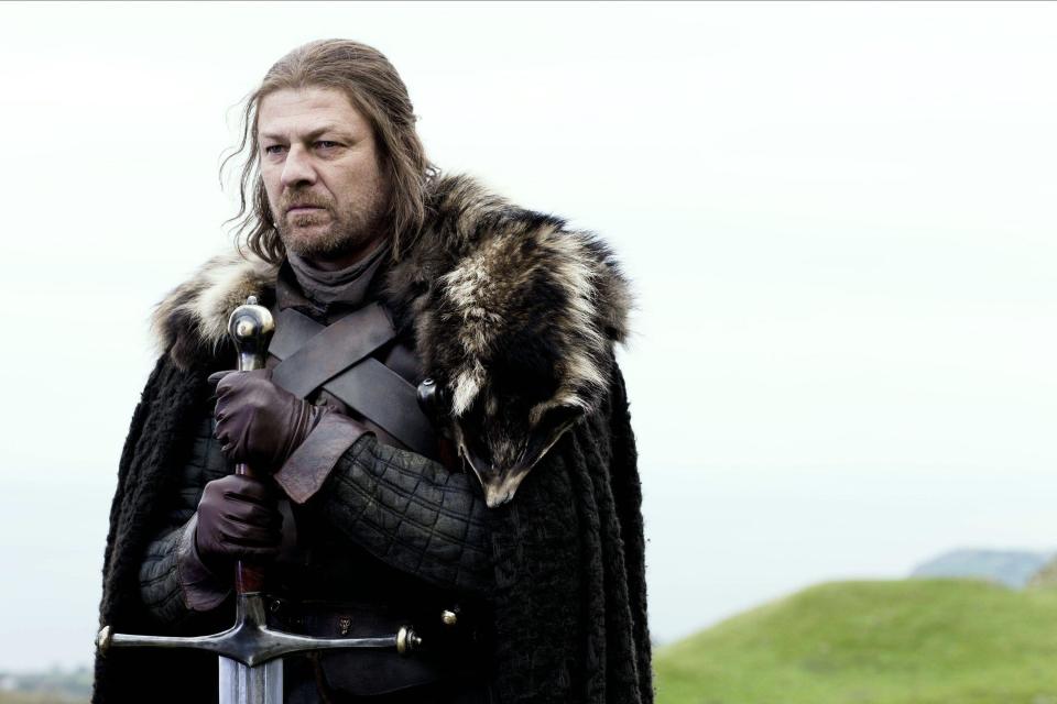 Sean Bean as Eddard “Ned” Stark in "Game of Thrones"