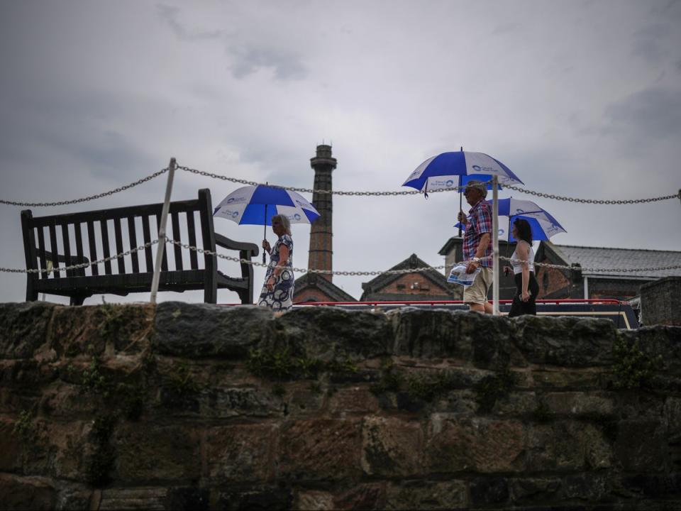 It is a dramatic change from the extreme heat of recent weeks (Getty Images)