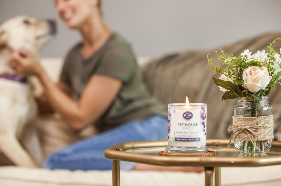 This will help eliminate wet dog aroma, litter box odors and other smells that need to be neutralized ASAP.<br /><br /><strong>Promising review:</strong> "I am loving this candle! This smells so good, and it works so well at neutralizing odors. I have four cats and three litter boxes and I&rsquo;m so glad I found this candle. I will definitely be buying more!" &mdash; <a href="https://go.skimresources.com?id=38395X987171&amp;xs=1&amp;xcust=HPHomeAir607dcf2be4b01bc7979a0705&amp;url=https%3A%2F%2Fwww.chewy.com%2Fpet-house-lavender-green-tea-natural%2Fdp%2F143217" target="_blank" rel="noopener noreferrer">jellybiehn</a><br /><br /><strong>Get it from Chewy for <a href="https://go.skimresources.com?id=38395X987171&amp;xs=1&amp;xcust=HPHomeAir607dcf2be4b01bc7979a0705&amp;url=https%3A%2F%2Fwww.chewy.com%2Fpet-house-lavender-green-tea-natural%2Fdp%2F143217" target="_blank" rel="noopener noreferrer">$21.95</a> or Amazon for <a href="https://amzn.to/3xeLCsy" target="_blank" rel="noopener noreferrer">$22.49</a>.</strong>