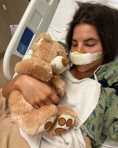 Brooklinn Khoury Instagram Brooklinn Khoury after the attack.