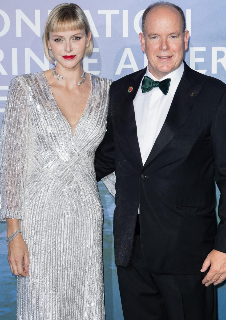 Princess Charlene of Monaco and Prince Albert II of Monaco