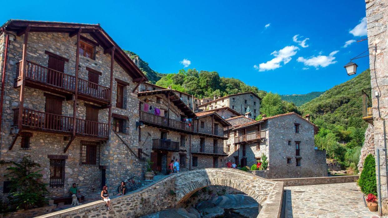 Beget, uno de los pueblos de montaña más bonitos de Girona