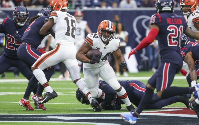 Cleveland Browns: Star Nick Chubb and two other running backs out due to  Covid-19 protocols