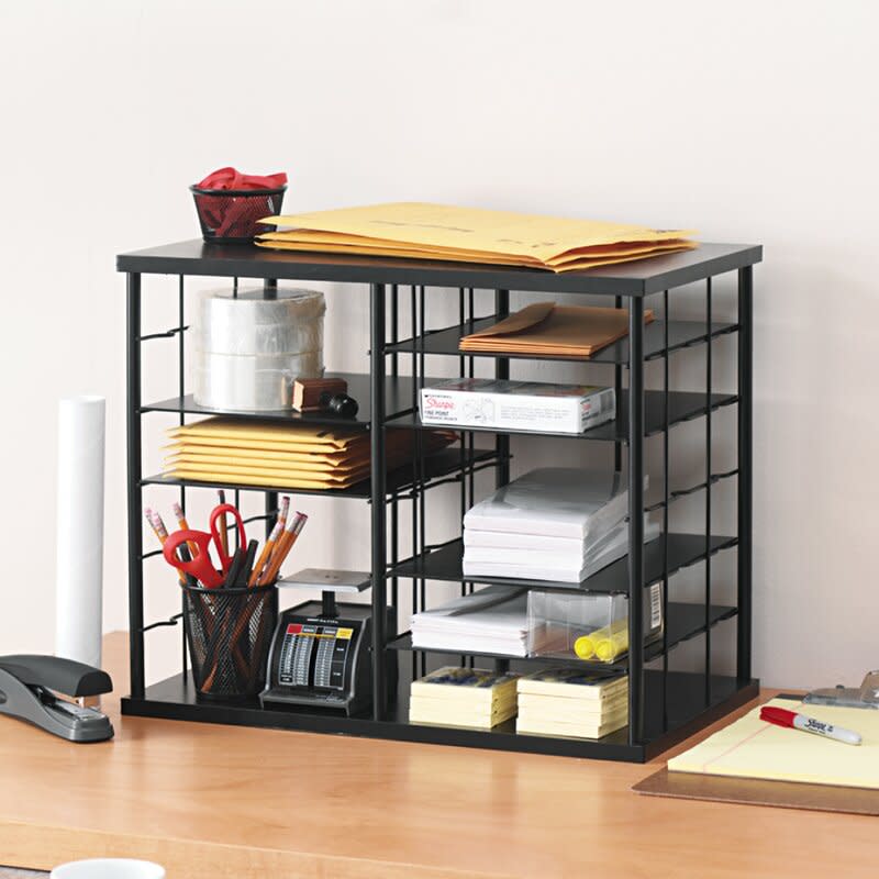 desk shelves rubbermaid