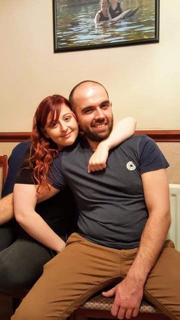 Melissa Thorneycroft with her partner, Lewis Harper (Courtesy of Melissa Thorneycroft)