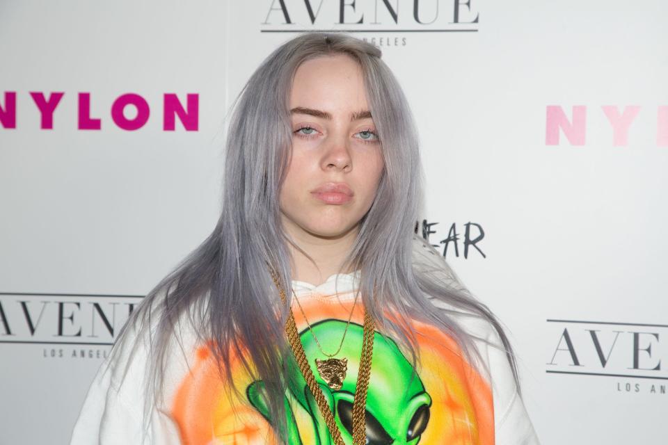 Billie Eilish attends Nylon's Young Hollywood party on May 22, 2018.