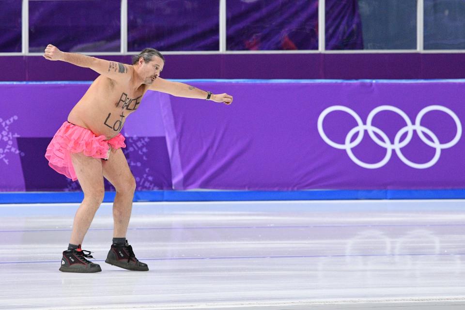 Olympic streaker