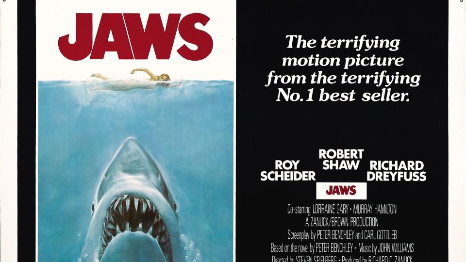 Jaws movie poster