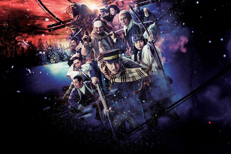 El anime que llegó al cine con personales reales y arrasa en Netflix: Golden Kamuy