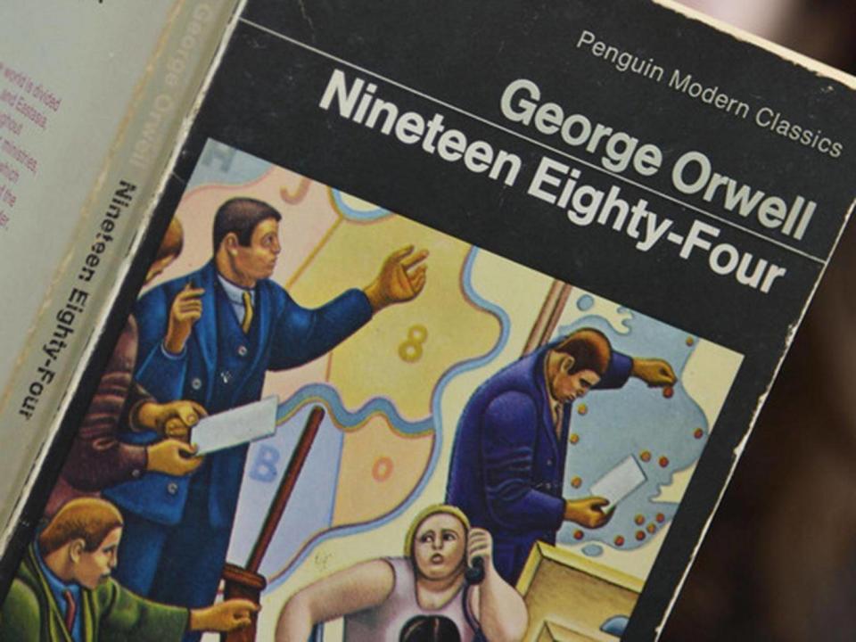 Orwell’s novel ‘1984’ introduced the world to the concept of the all-seeing totalitarian Big Brother state (Reuters)