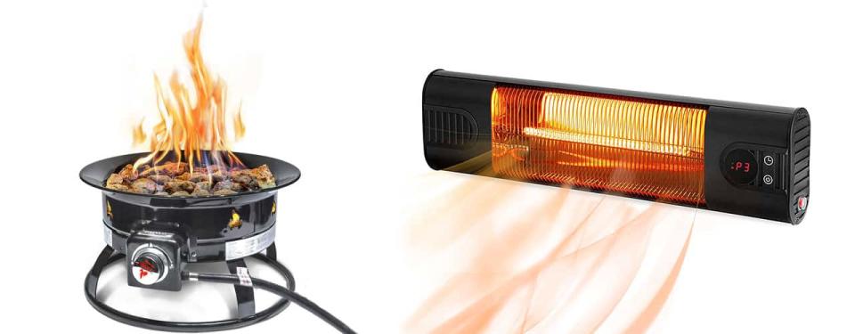 Patio Heater And Portable Gas Fire pit