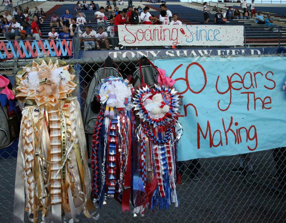 El Paso area crafters are starting to make homecoming mums now that football season is here.