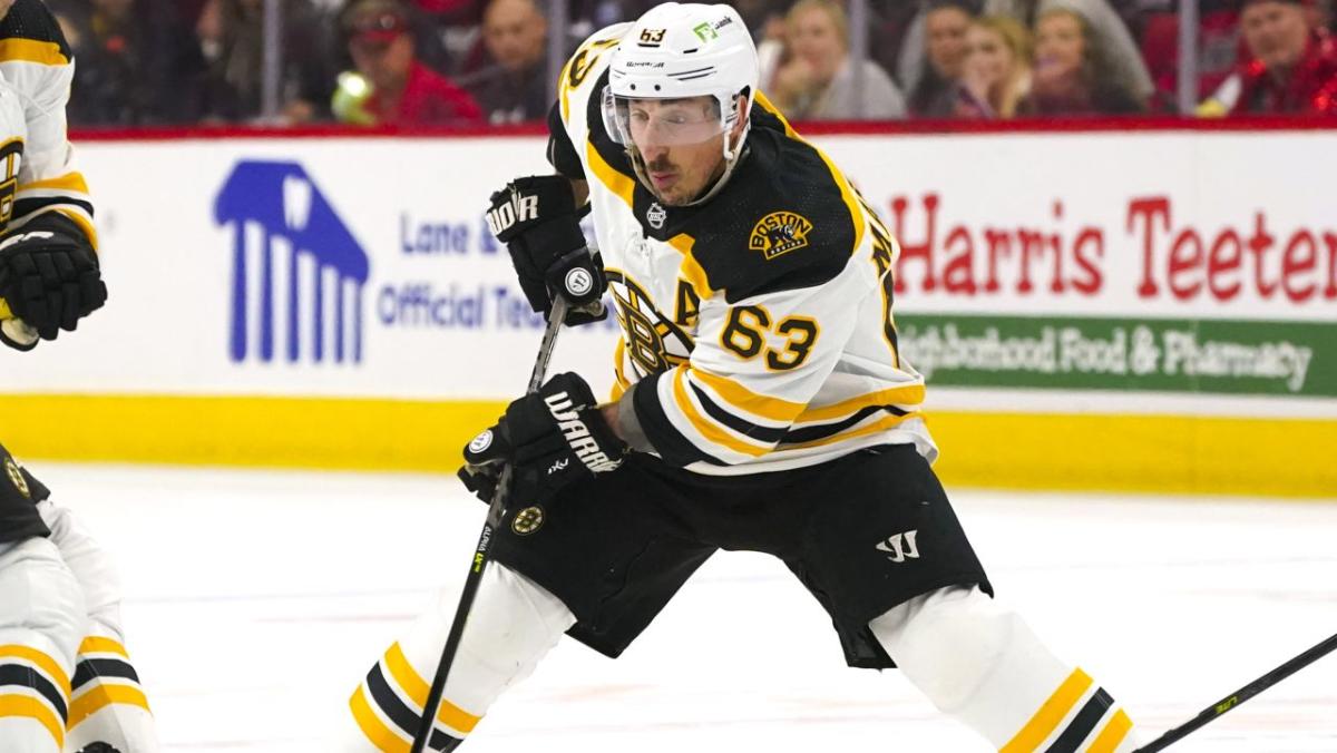 Brad Marchand injury Here's when Bruins star hopes to return to lineup