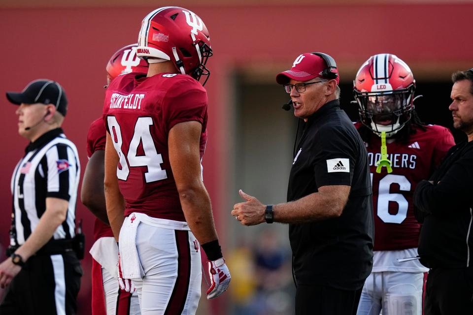 WATCH: What Indiana coach Tom Allen said about Ohio State postgame