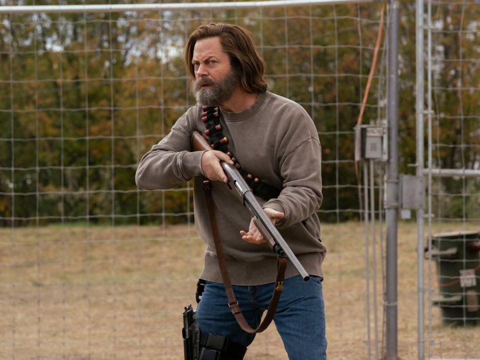 Nick Offerman in ‘The Last of Us’ (Liane Hentscher/HBO)