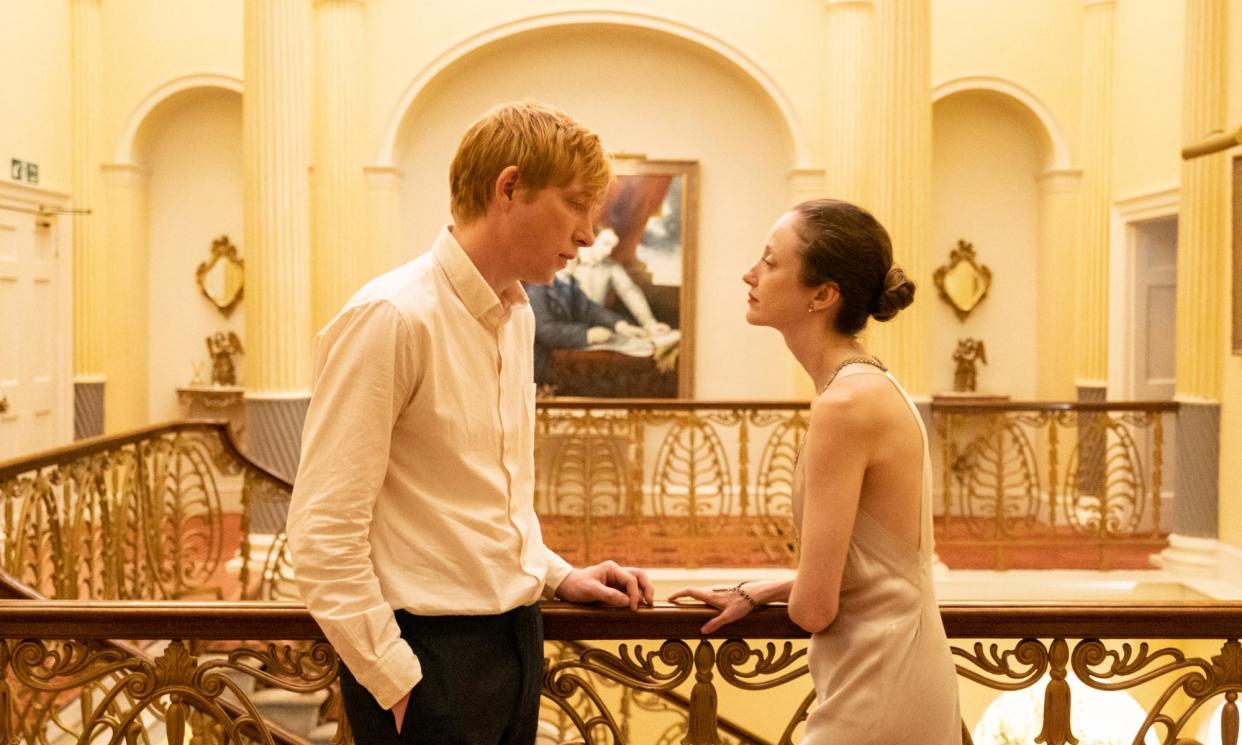 <span>Not so normal people … Gleeson and Riseborough as Jack and Alice.</span><span>Photograph: Jack Merriman/Channel 4</span>