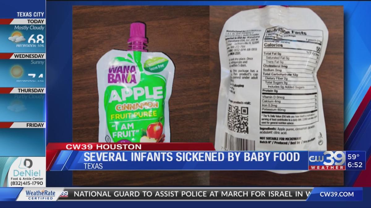 Applesauce pouch recall expands as more young children are diagnosed