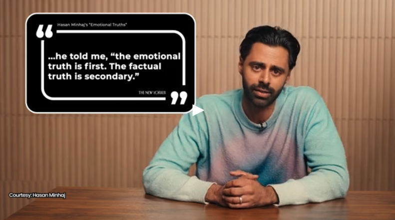   @HasanMinhaj / Via youtube.com