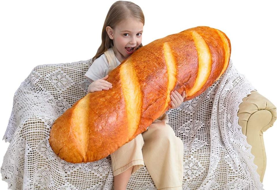 bread lumbar pillow, weird amazon Prime Day deals