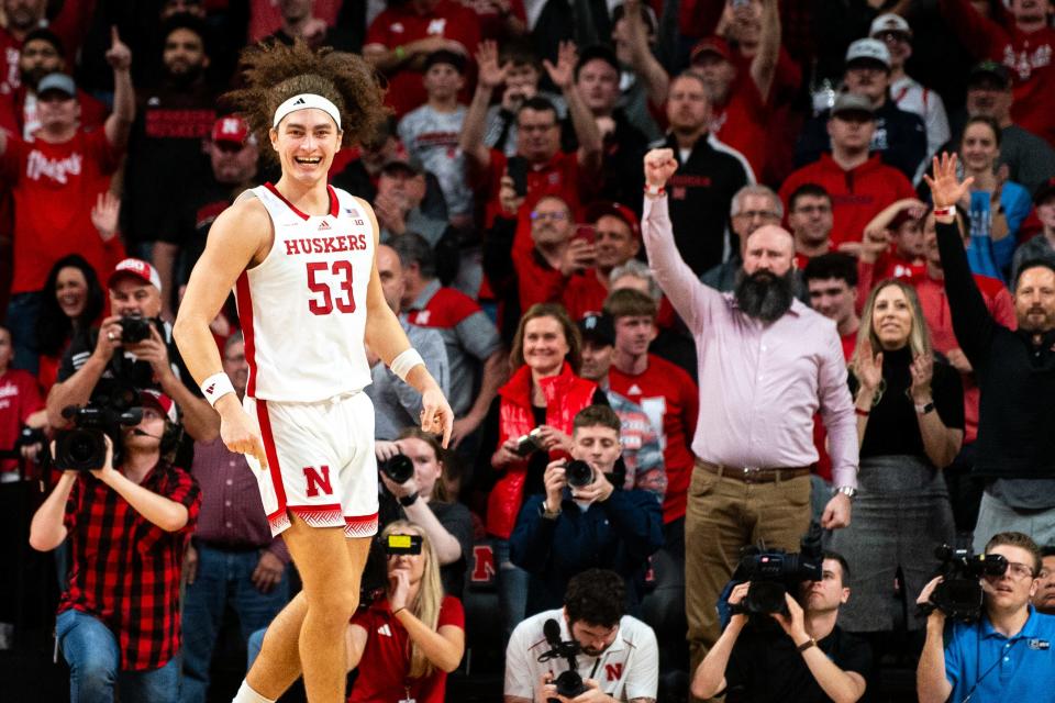 Will Nebraska basketball beat Texas A&M in the NCAA Tournament? March Madness picks, predictions and odds weigh in on the first-round game.