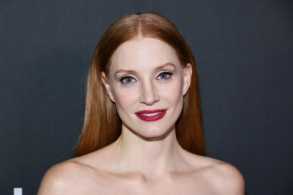 NEW YORK, NEW YORK - DECEMBER 08: Jessica Chastain attends The Museum of Modern Art&#39;s 15th Annual Film Benefit honoring Guillermo Del Toro at The Museum of Modern Art on December 08, 2022 in New York City. (Photo by Theo Wargo/Getty Images)