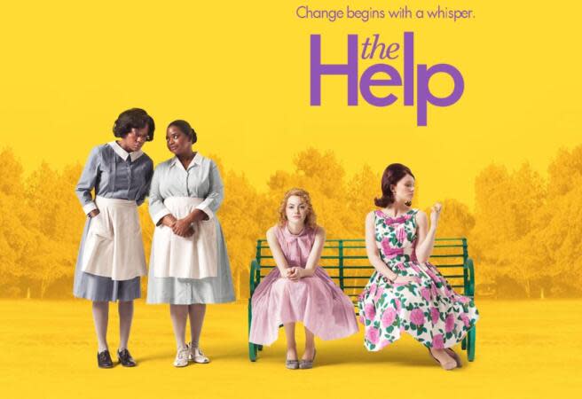 Check out these powerful movies like The Help that take place in the 1960s. Pictured: a poster for the movie The Help. | 