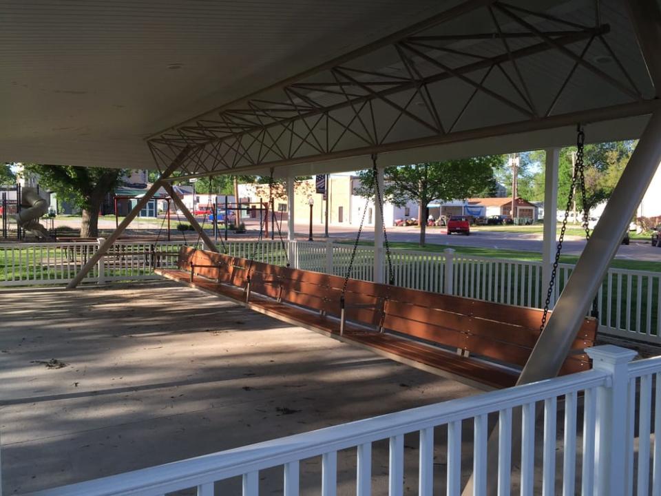 worlds largest porch swing