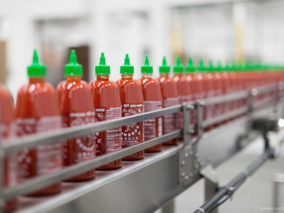 sriracha factory lineup