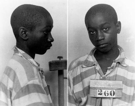 George Stinney Jr appears in an undated police booking photo provided by the South Carolina Department of Archives and History. REUTERS/South Carolina Department of Archives and History/Handout