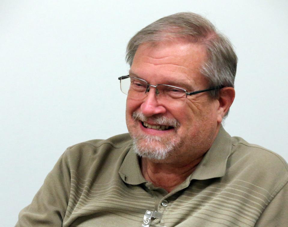 Deacon Arnold Gustafson talks about working with inmates of Strafford County Jail and how wonderful the holiday meals are at the facility which tries to accomodate people's needs.