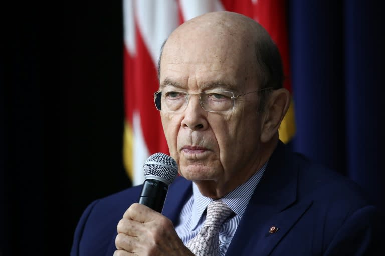 US Commerce Secretary, Wilbur Ross