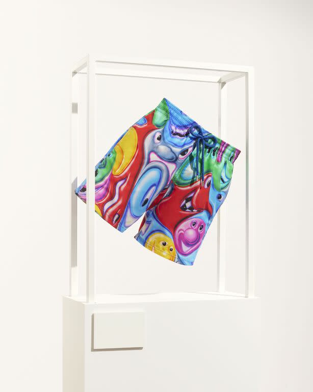 Pieces from the Vilebrequin x JRP Editions collection by artist Kenny Scharf. - Credit: Courtesy Photo
