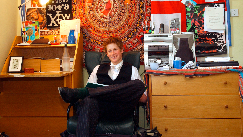 Prince Harry at Eton