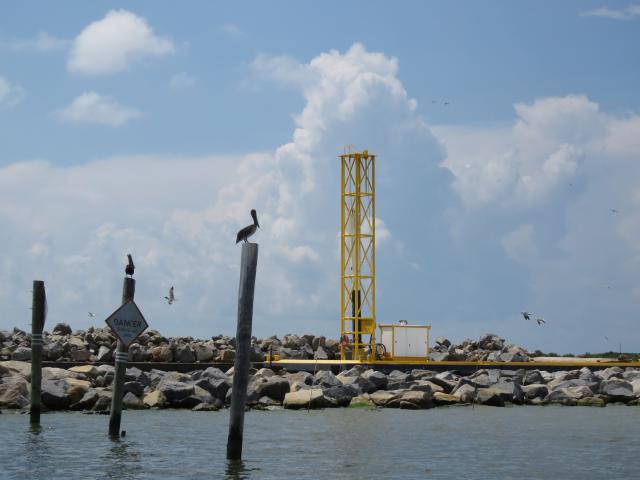 Heavy Equipment Dredge Rebuild Louisiana Barrier Island