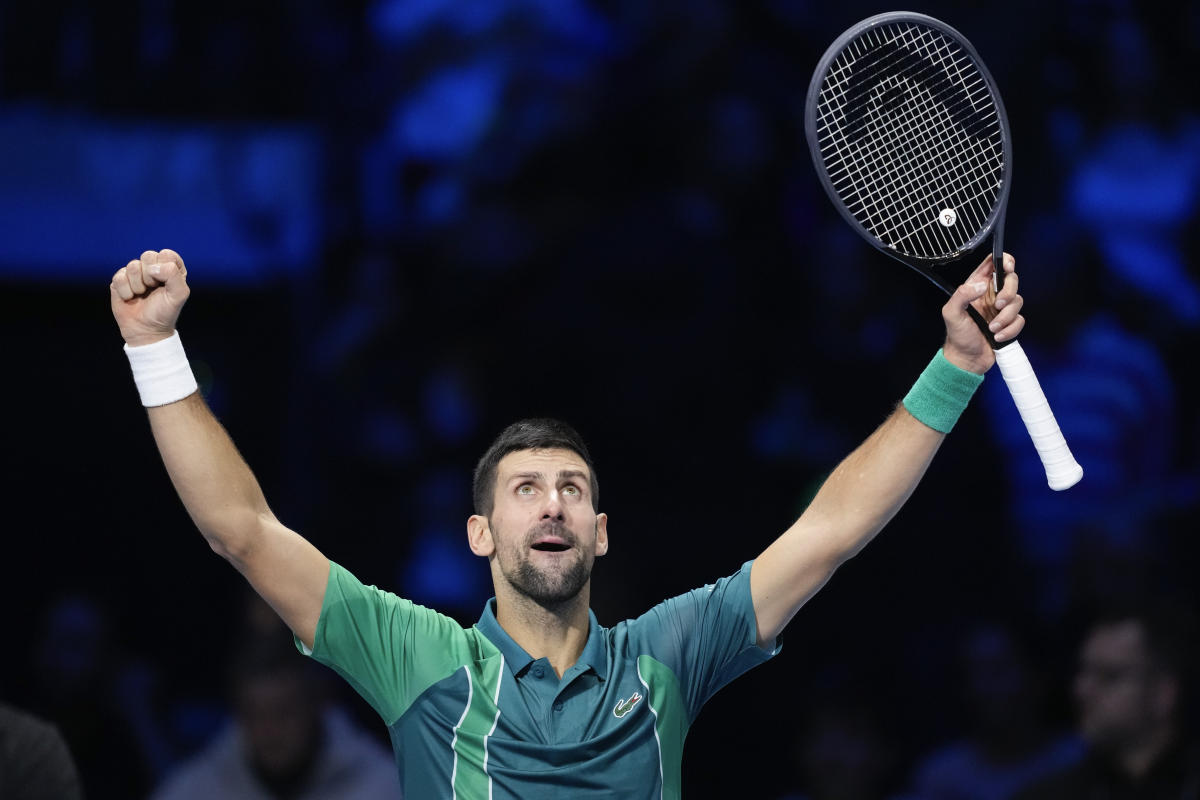 Djokovic dispatches Alcaraz at ATP Finals to set up title match against home favorite Sinner