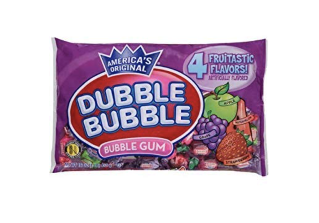 Double Bubble Fruit Flavor Bubble Gum