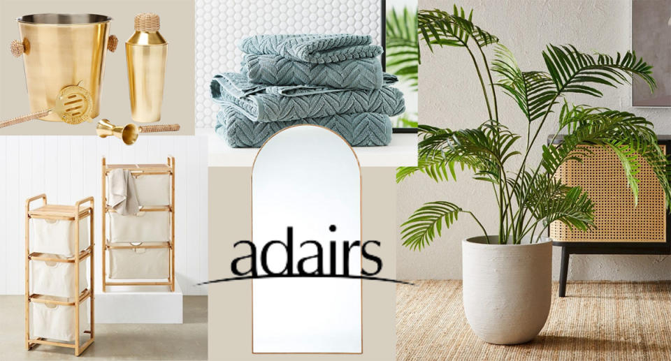 Adair's homewares sale