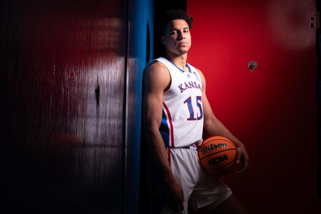 Kevin McCullar Jr. helped the Kansas basketball program enjoy a lot of success during his two years with the Jayhawks. That helped him become a 2024 NBA draft pick, and he's off to a professional career.