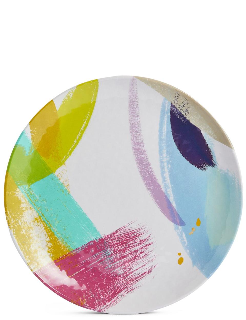 <p><a class="link " href="https://go.redirectingat.com?id=127X1599956&url=https%3A%2F%2Fwww.marksandspencer.com%2Fbrushstrokes-melamine-dinner-plate%2Fp%2Fp60219522&sref=https%3A%2F%2Fwww.housebeautiful.com%2Fuk%2Flifestyle%2Fshopping%2Fg27886010%2Flove-island-flamingo-glasses-marks-spencer%2F" rel="nofollow noopener" target="_blank" data-ylk="slk:BUY NOW;elm:context_link;itc:0;sec:content-canvas">BUY NOW </a></p><p>Not only is this dinner plate incredibly purse friendly, but it has also been printed with beautiful vibrant shades.</p>